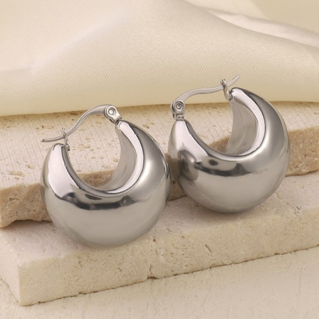 Silver Ashley Earrings